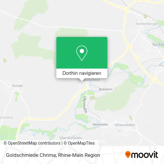 Goldschmiede Chrima Karte