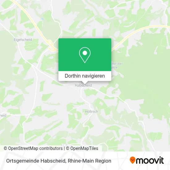 Ortsgemeinde Habscheid Karte