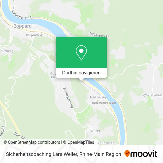 Sicherheitscoaching Lars Weiler Karte