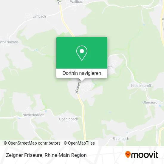 Zeigner Friseure Karte