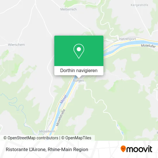 Ristorante L'Airone Karte