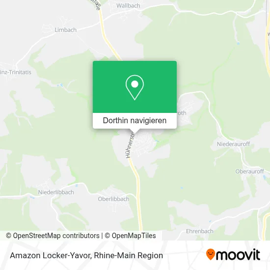 Amazon Locker-Yavor Karte