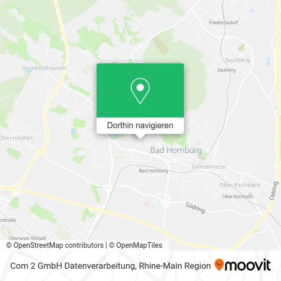 Com 2 GmbH Datenverarbeitung Karte