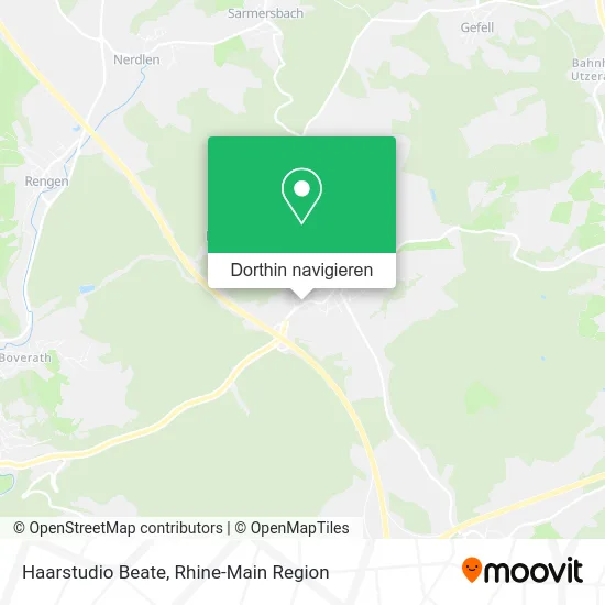 Haarstudio Beate Karte