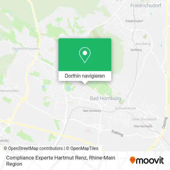 Compliance Experte Hartmut Renz Karte