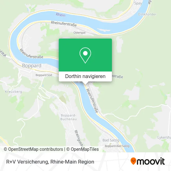 R+V Versicherung Karte