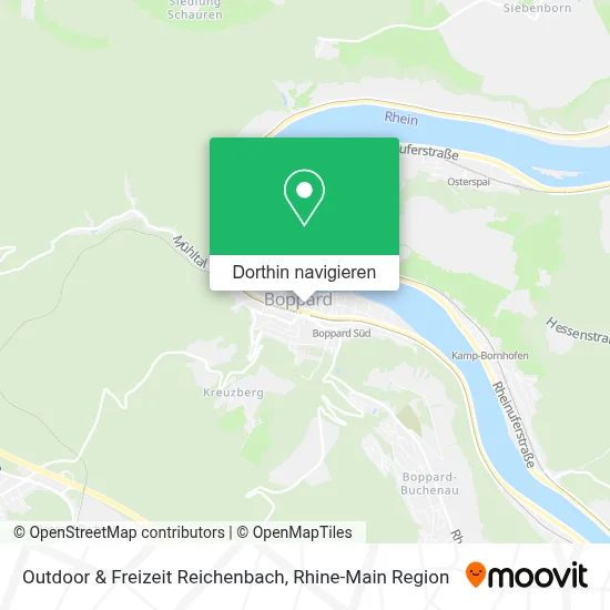 Outdoor & Freizeit Reichenbach Karte