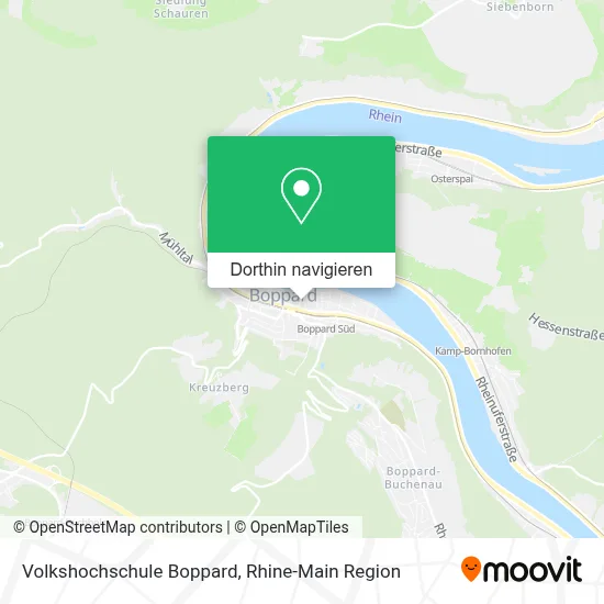 Volkshochschule Boppard Karte