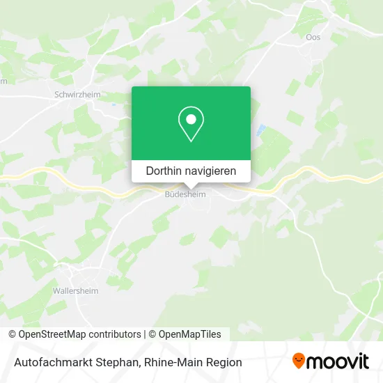Autofachmarkt Stephan Karte