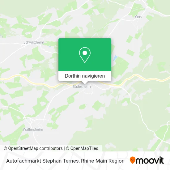 Autofachmarkt Stephan Ternes Karte
