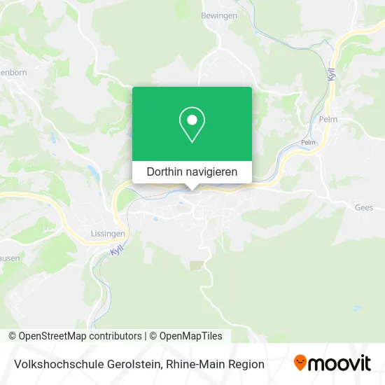 Volkshochschule Gerolstein Karte