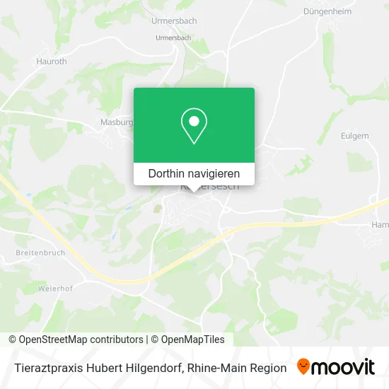 Tieraztpraxis Hubert Hilgendorf Karte