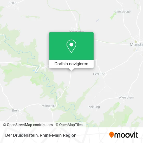 Der Druidenstein Karte