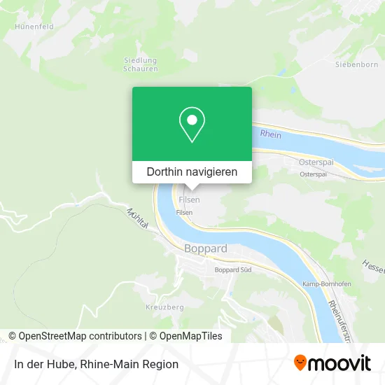 In der Hube Karte