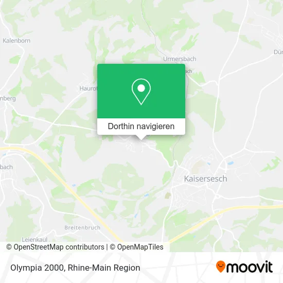 Olympia 2000 Karte