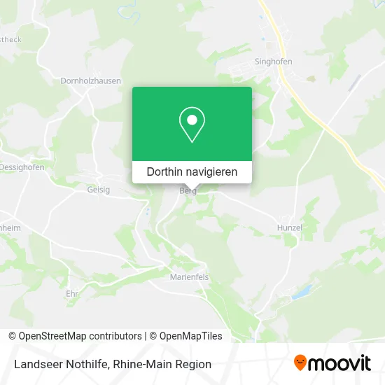 Landseer Nothilfe Karte