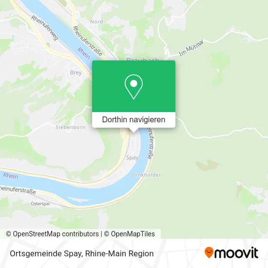 Ortsgemeinde Spay Karte