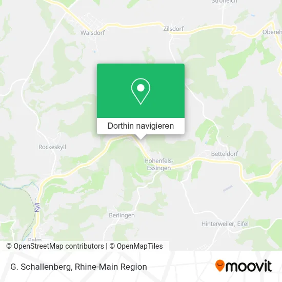 G. Schallenberg Karte