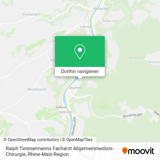 Ralph Timmermanns Facharzt Allgemeinmedizin-Chirurgie Karte