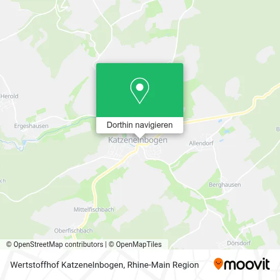 Wertstoffhof Katzenelnbogen Karte