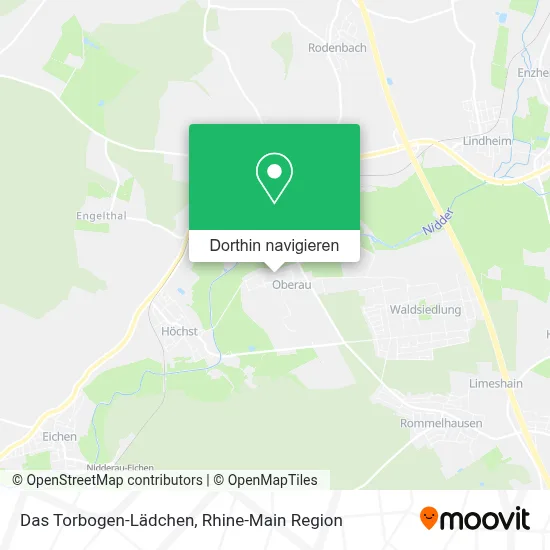 Das Torbogen-Lädchen Karte