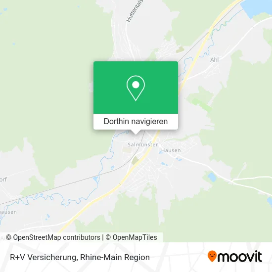 R+V Versicherung Karte