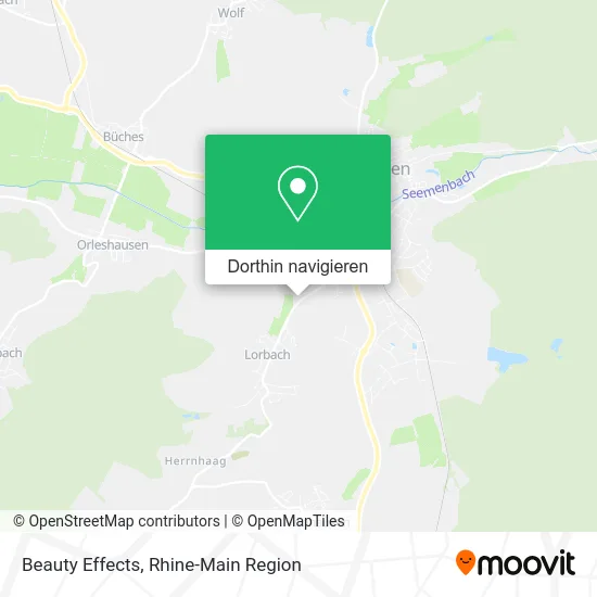 Beauty Effects Karte