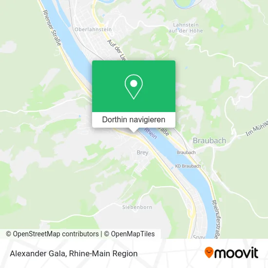 Alexander Gala Karte