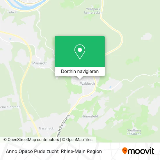 Anno Opaco Pudelzucht Karte