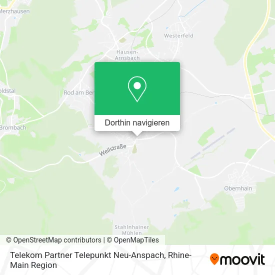 Telekom Partner Telepunkt Neu-Anspach Karte