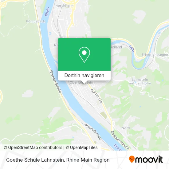 Goethe-Schule Lahnstein Karte