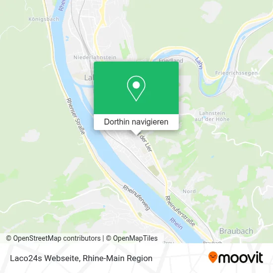 Laco24s Webseite Karte
