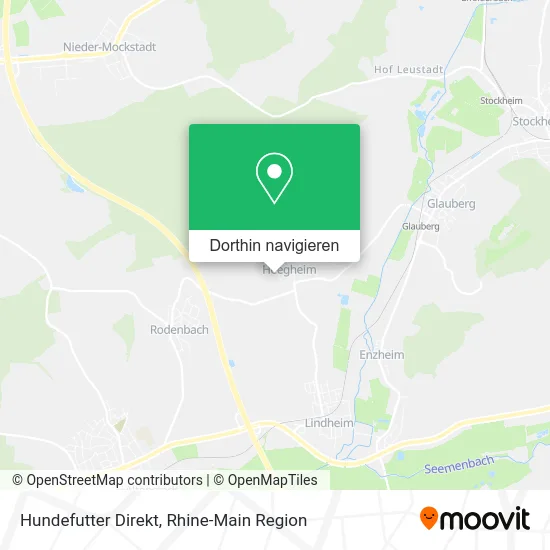 Hundefutter Direkt Karte