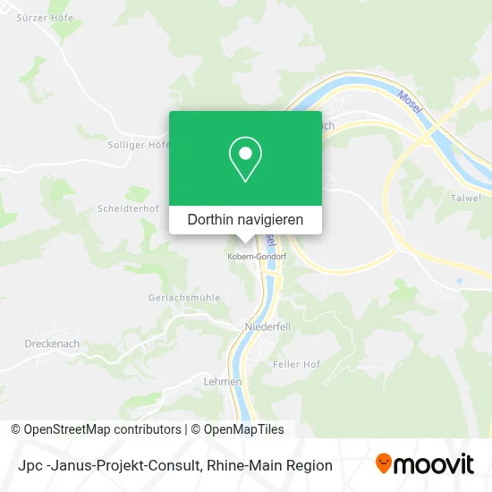 Jpc -Janus-Projekt-Consult Karte