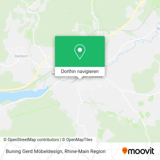 Buning Gerd Möbeldesign Karte