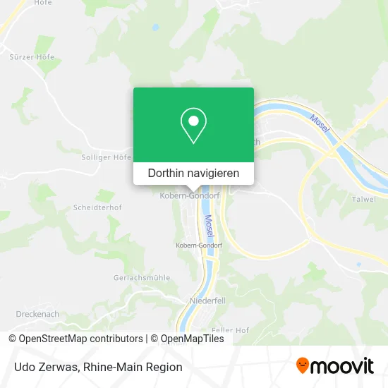 Udo Zerwas Karte
