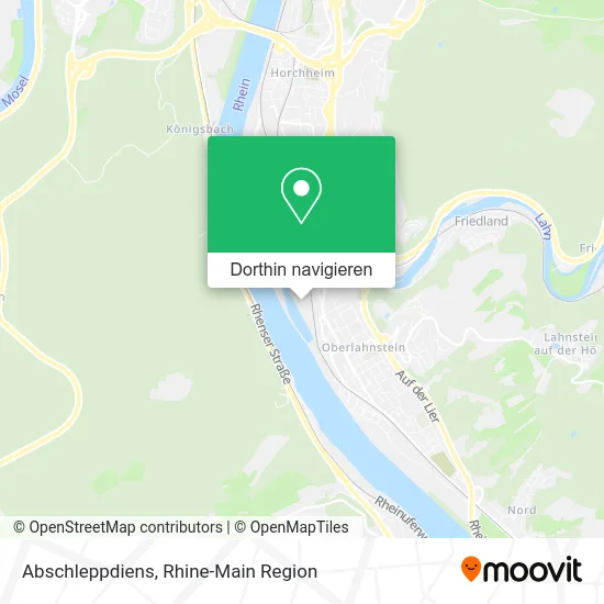 Abschleppdiens Karte