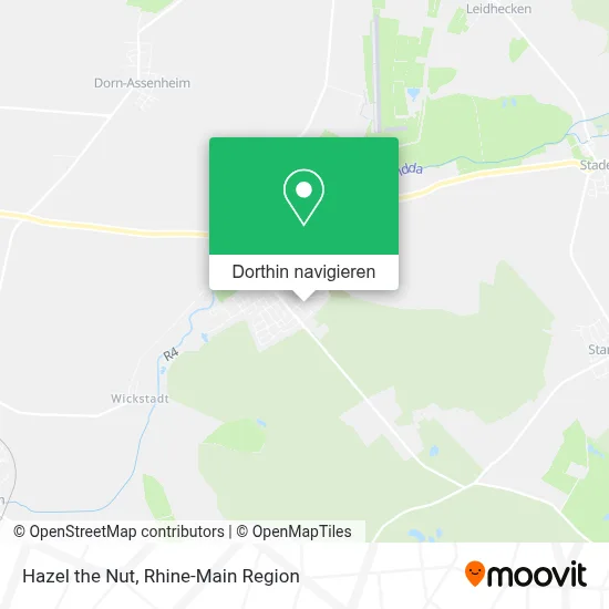 Hazel the Nut Karte