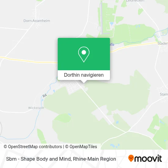 Sbm - Shape Body and Mind Karte