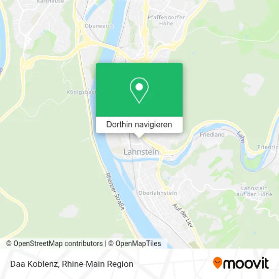 Daa Koblenz Karte