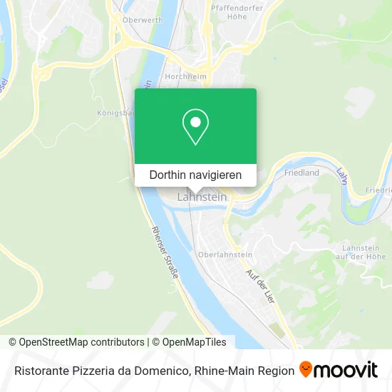 Ristorante Pizzeria da Domenico Karte