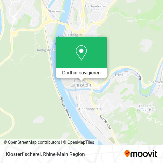 Klosterfischerei Karte