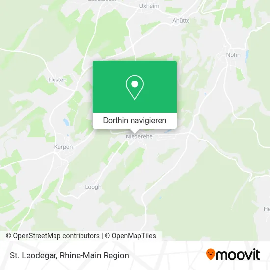St. Leodegar Karte