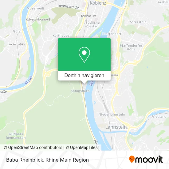 Baba Rheinblick Karte