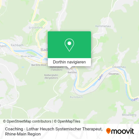 Coaching - Lothar Heusch Systemischer Therapeut Karte