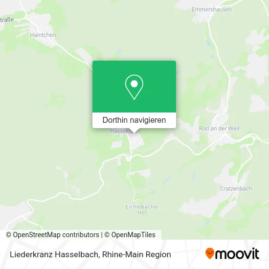 Liederkranz Hasselbach Karte
