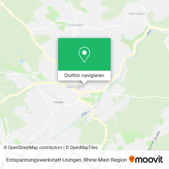 Entspannungswerkstatt-Usingen Karte