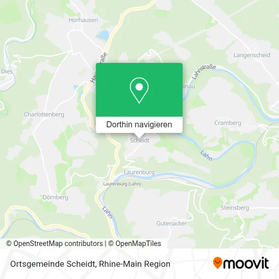 Ortsgemeinde Scheidt Karte