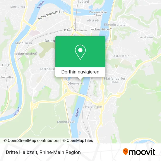 Dritte Halbzeit Karte