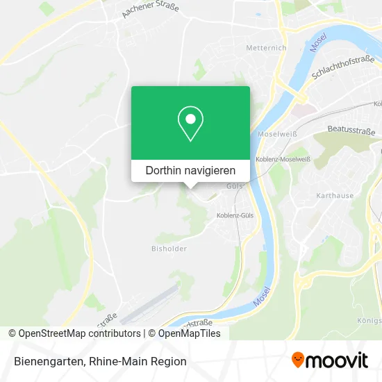 Bienengarten Karte